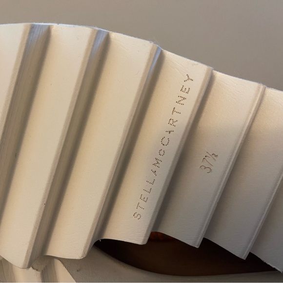 Stella McCartney Elyse Woven Platform Oxford Canyon/Bourbon - Picture 5 of 10